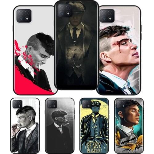 Gangster Tommy Shelby Silicone For OPPO AX7 A1K A94 A93 A92S A73 A72 A53S A52 A32 A31 A12E A11X A9 A5 2020 Soft Phone Case