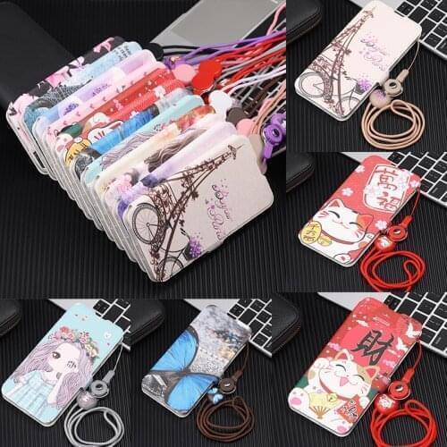 Cute Painted Flip Wallet Stand Leather Case For Realme Narzo 30 5G GT NEO 8 Pro X7 Pro 7 5G V13 V5 Q2 XT X2 Pro Book Style Case