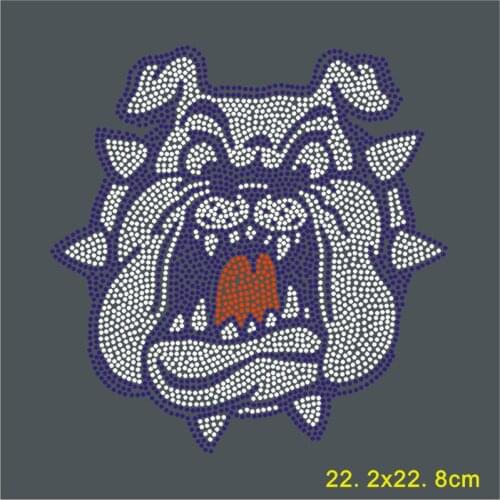 Rhinestone Iron On Transfers Hotfix Rhinestone Garment Patches Stickers 10Pieces Craft Applique Heat Transfers For Clothes