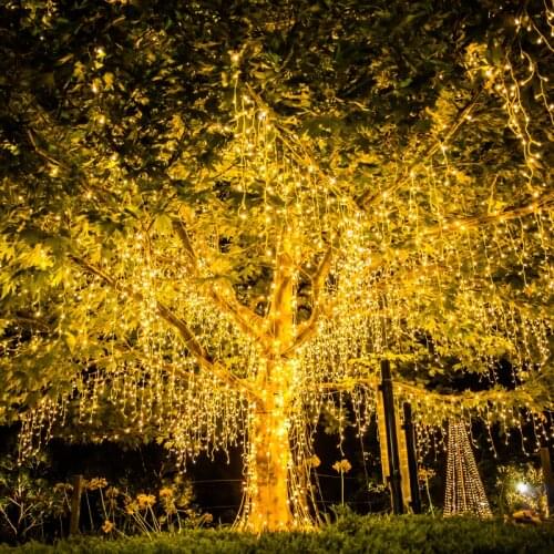 Solar Led Light Outdoor Solar String Lights Outdoor Solar Lamp 20/30/40m Terrace Garden Decoration Outdoor with remote control