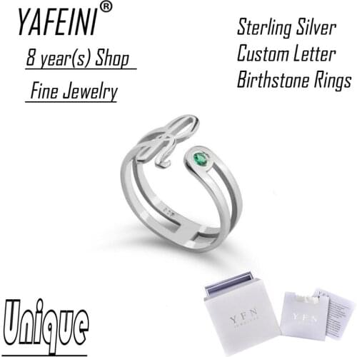 YAFEINI Women's Silver Rings