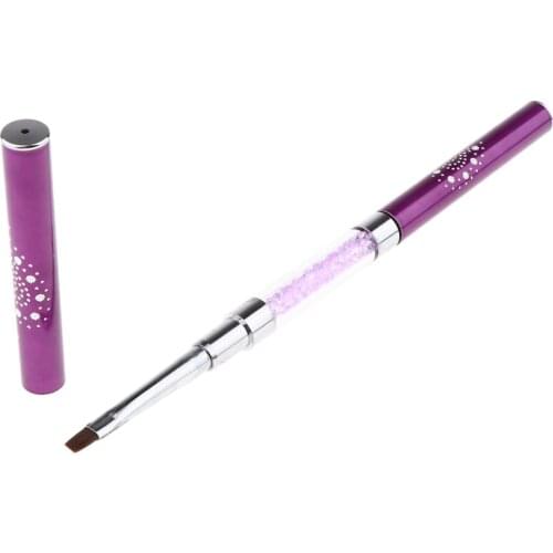 2 Ways Nail Art Liner Striping Brush for Drawing Fine Line Detailing Brushes