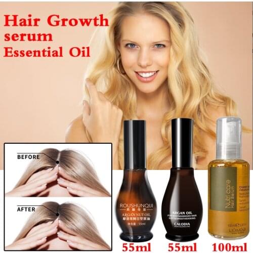 2021 Fast Hair Growth Serum Essential Oil Hair Loss Products Natural With No Side Effects repair damaged hair moisturize hair