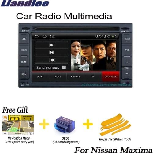 Car Android Multimedia For Nissan Maxima 2003~2006 2007 2008 Navigation HD Screen Display TV Radio CD DVD Player Audio Video
