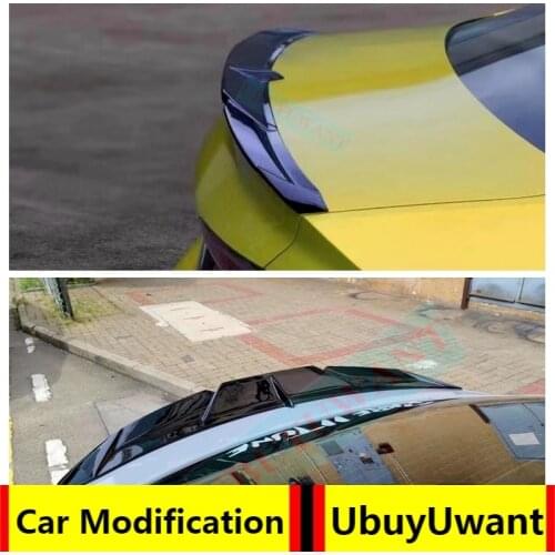 UBUYUWANT Car Rear Trunk Spoiler High Quality Carbon Fiber Car Tail Wing Decoration CPRISTO Style For Audi A5/S5/RS5 B9 4-Door