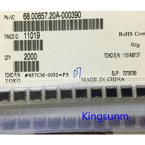 Free shipping 10pcs 857CM-0052=P3 #857CM-0052=P3 TOKO