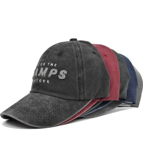 New Washed Cotton Baseball Cap Women Embroidery Champs Cap Snapback Hat For Men Casquette Homme Gorras Bone Dad Cap For Women