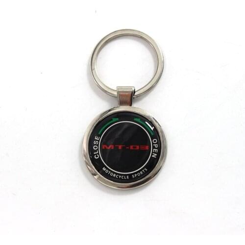 Motorcycle keychain key Ring with logo for Yamaha MT03 MT-03