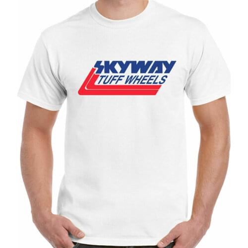 Skyway Tuff T Shirt Wheels Mens Retro BMX Cycling Bandit Bike Mongoose MTB