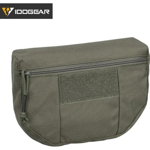 IDOGEAR Tactical Armor Carrier Drop Pouch AVS JPC CPC Vest Waist Bag Airsoft Combat Tactical EDC Wargame Pouch 3520