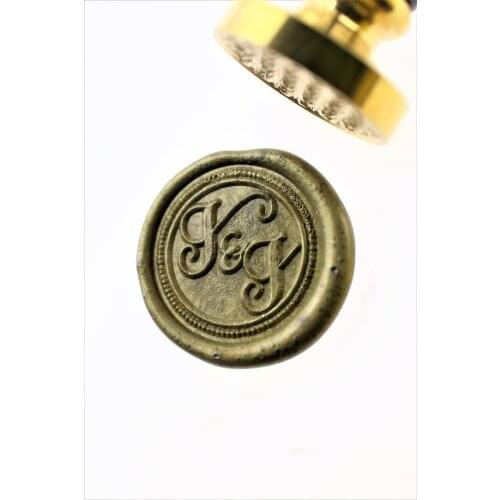 Personalized Initials wax seal stamp/Custom monogram wedding seals/wedding invitation seal/custom wedding stamp