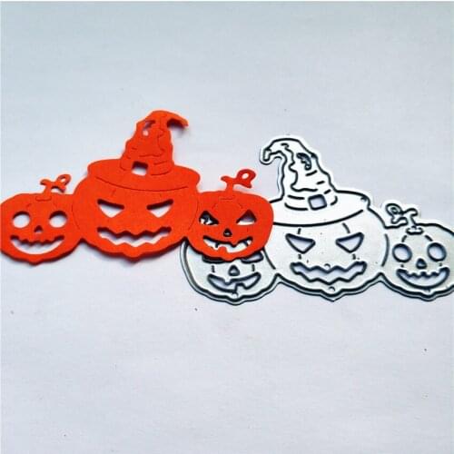 Metal Halloween pumpkin paper die cutting dies for Scrapbooking/DIY Easter wedding Halloween Easter card