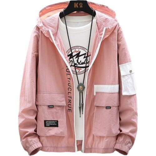 Mens New Summer Sun Protective Clothing Breathable Jacket Sports Outdoor Leisure Sun-protective Fashion Coat