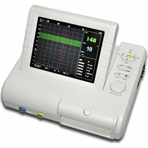 N CONTEC CMS800G Fetal Doppler Ultrasound Monitor 24H Recorder Prenatal Heart Rate Monitor Movement TOCO FMOV Twins/Single Probe