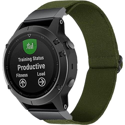 22mm 26mm Nylon Strap for Garmin Fenix 6X Pro 6 Fenix 5 5X plus 3 3HR Forerunner 935 945 D2 Bravo Quick Release Smart Watch band