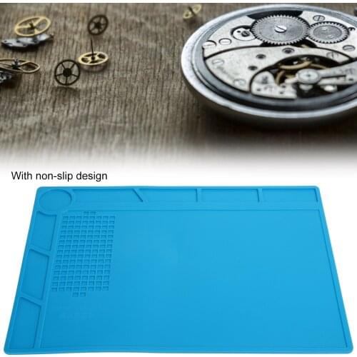 Professional Rubber Watch Repair Mat Non-Slip Watchmaker Work Pad Tool Accessory for Watchmaker Watch Repair Tool