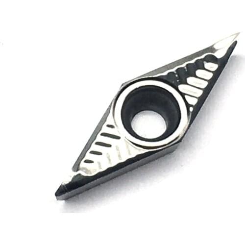 VCGT110302 AK H01 10pcs Aluminum cutter blade Insert Cutting Tool turning tool CNC Tools AL +TIN Alloy wood