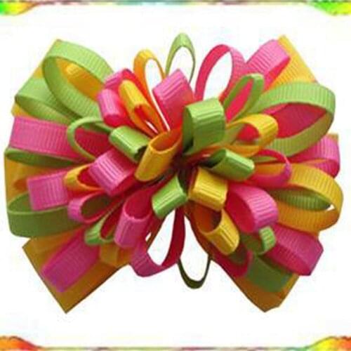 12pcs 4 The fineFireworks With Clip Hair Accessories unicorn sculpture princess character angel wing JoJ style bows