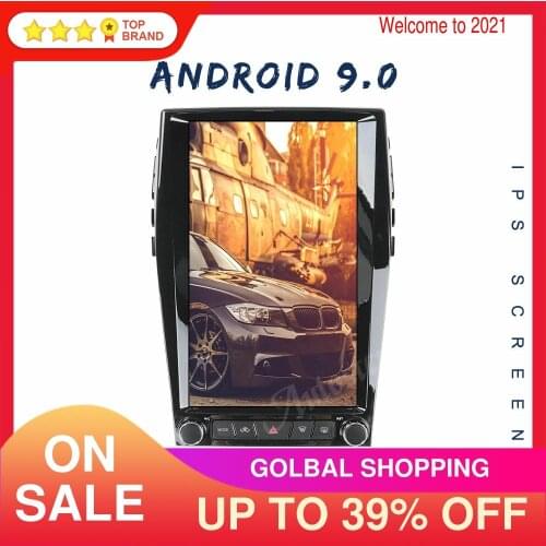 13.6 Tesla Style Android 9.0 Car GPS Navigation For Ford EDGE 2015-2019 Carplay Head Unit Multimedia Player Radio Stereo Car GPS