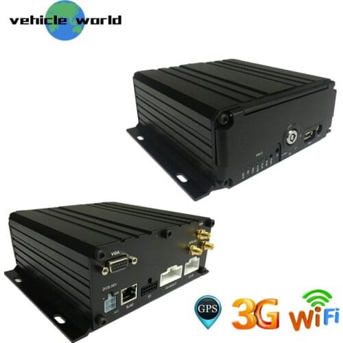 2.0MP AHD 1080P HDD SD Card 8Ch GPS WiFi 3G Mobile DVR for Vehicle Car Taxi Trailer Truck School Bus