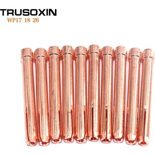 15Pcs Welding Tools Accessory TIG Inverter DC Welding Machine Welder Equipment 1.6mm/2.0mm/2.4mm/3.0mm/3.2mm TIG Tungsten Collet