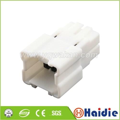 Free shipping 2sets 6pin plastic plug auto wiring harness unsealed cable connector 6098-6970