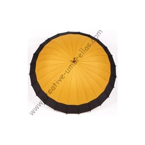 Free shipping,combination fabric,24 ribs wooden umbrellas,14mm wooden shaft and fluted metal long ribs,hand open,fashion design