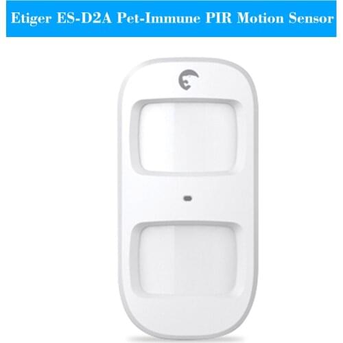 D2A 433Mhz Wireless Anti-Pet PIR Motion Sensor Dual Passive Infrared Detector 25KG Pet Immune For S4 S3B Home Alarm System