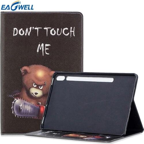 Tablet Funda Cover for Samsung Galaxy Tab S7 11 2020 Case T870 T875 Slim Shockproof Stand Case Card Slot Wallet Tablet Cover