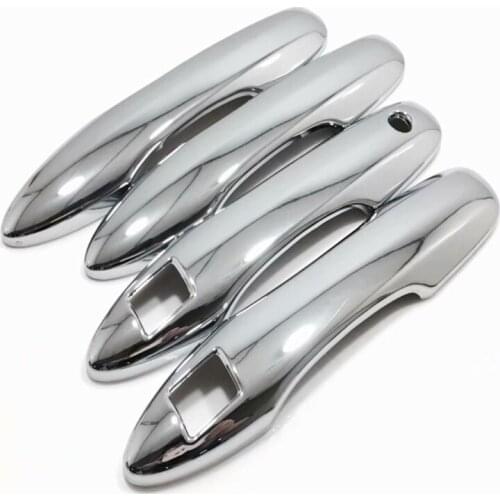 Door Handle Door Bwol Cover Trims ABS Chrome Sticker Decoration Car-Styling Accessories For Toyota Corolla Hatchback 2018 2019