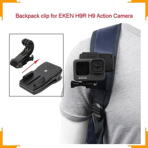 EKEN H9R H9 Camera Backpack Holder Mount Clip Stand bracket Adapter Stabilizer For H5S Handheld Aerial gimbal Camera Accessories
