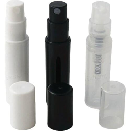 1500 x 2ML Crimp Neck pp Plastic Perfume Bottle 2cc Mini Mist Spray Bottle Small Perfume Atomizer,Fragrance Bottle