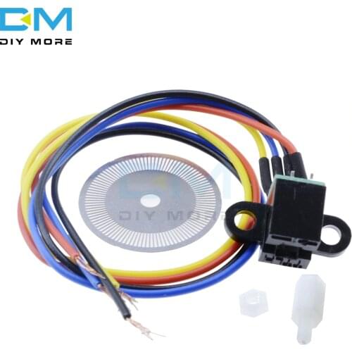 Photoelectric Speed Sensor Encoder Code Disc Disk Code Wheel for Freescale Smart car 5v Laser Cutting Quadrature Signal Output