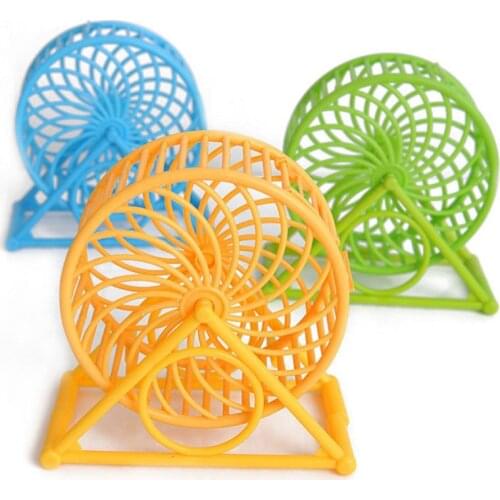 Hamster Wheel Pet Jogging Pet Hamster Mouse Spinner Mouse Mice Sport Running Hamster Toys Small Animals Supplies