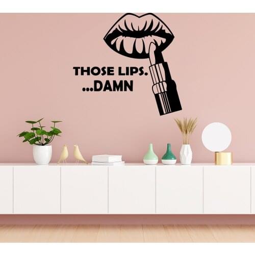 Lovely make up Waterproof Wall Stickers Wall Art Decor For Kids Rooms Home Decor Diy Pvc Home Decoration Accessories