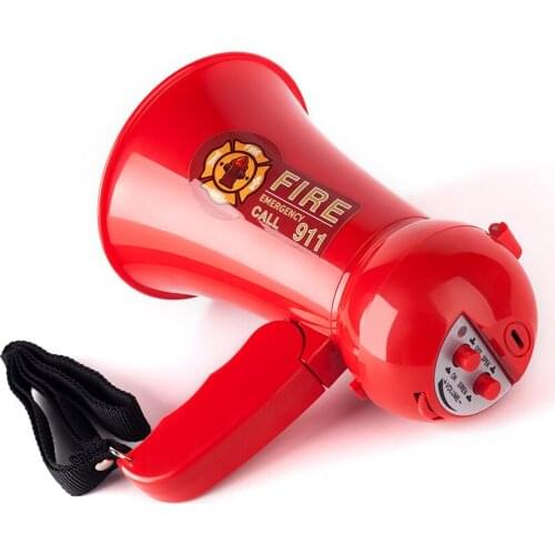 Mini megaphone toy small horn foldable loudspeaker fans megaphone