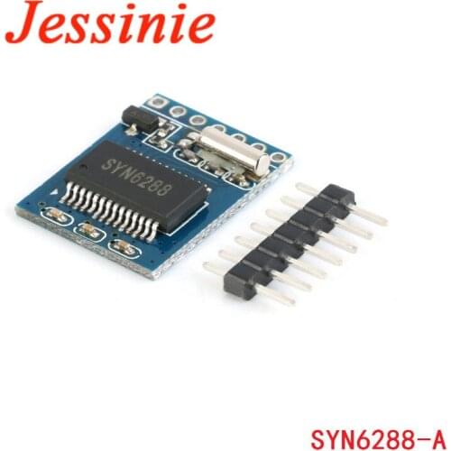 SYN6288 Speech Synthesis Module SYN6288A Text to Voice TTS Module Free Recording Intelligent Voice Broadcast SYN6288-A