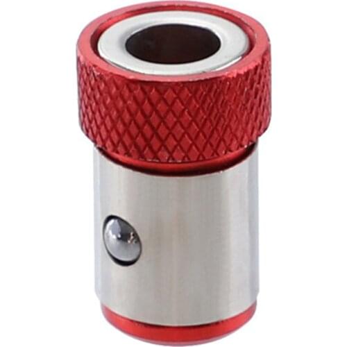 Magnetizer Ring Screwdriver Bits Holder Removable 1/4" Universal 1/4 Inch Electric Tools Part Ring-shaped Powerful Magnets