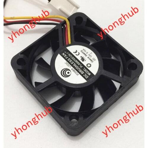 Power Logic PLA04010S12H-1 DC 12V 0.10A 40x40x10mm 3-wire Server Cooling Fan