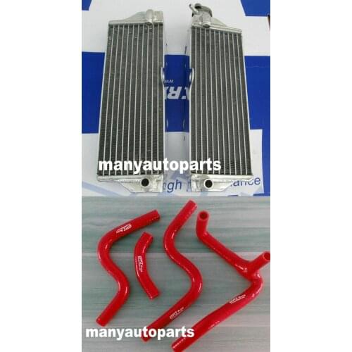 For Husqvarna WR250 WR300 WR 250/300 2006-2010 2007 2008 09 10 Radiator and red hose