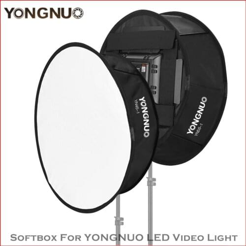 YONGNUO Softbox Diffuser For YONGNUO YN600L II YN900 YN300 II YN300III YN300 IV LED Video Light Panel Foldable Soft Filter Godox