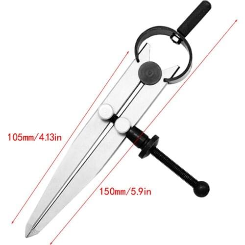 DIY Adjustable Leather Craft Rotating Scratch Leather Craft Compass Tools