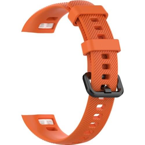 Silikon Bilek Wrist Strap For Huawei Honor Band 5 Standard Smart Wristband Sport Replacement Wrist Strap Bracelet Belt#2