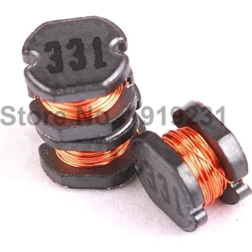 20PCS CD43 330UH Wound Power Inductors