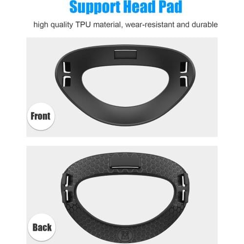 Gravity head pressure balancing pad comfortable pillow soft TPU lightweight pad wear washable suitable Oculus Quest 2 VR headset