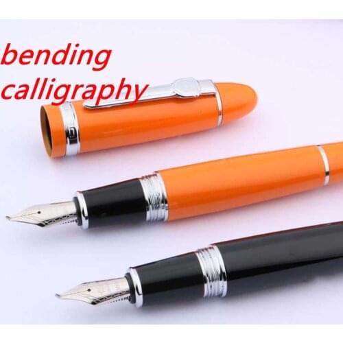 1 piece Jinhao 159 Fountain Pen Brand New Spiral Twist Calligraphy Nib Student Stationery Office Supplies