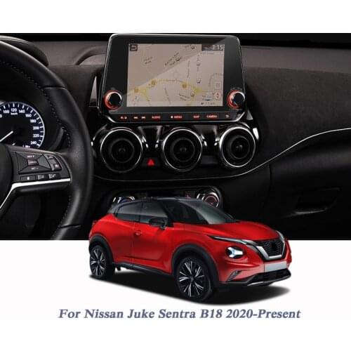 7" 8"For Nissan Sentra Juke B18 2020-Present Car Styling GPS Navigation Screen Glass Protective Film Dashboard TPU Display Film