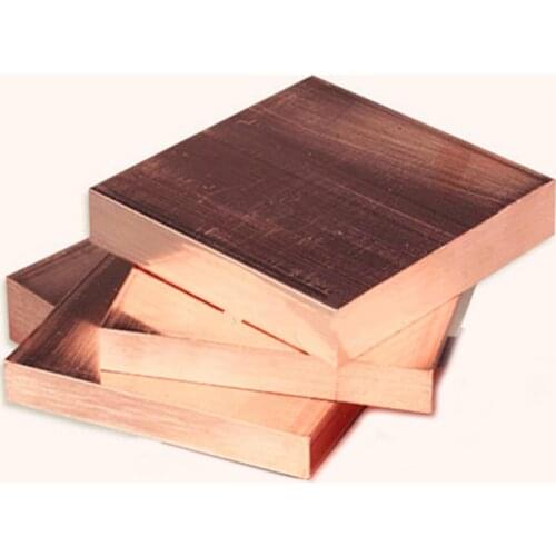 99.9% Copper Sheet Plate DIY Handmade material Pure Copper Tablets DIY Material for Industry Mould or Metal Art