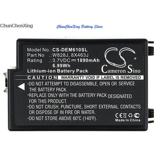 Cameron Sino 1890mAh Battery 8X463J, J312M, W828J for DELL PERC 6, PERC 6I, PowerEdge H700, PowerEdge M610, PowerEdge M910