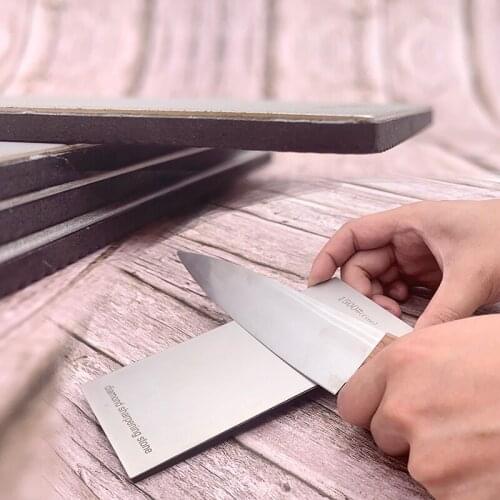 Diamond board EVA base non-slip sharpening stone kitchen bar sharpener diamond bru grinding knife Apex edge blade sharp tools